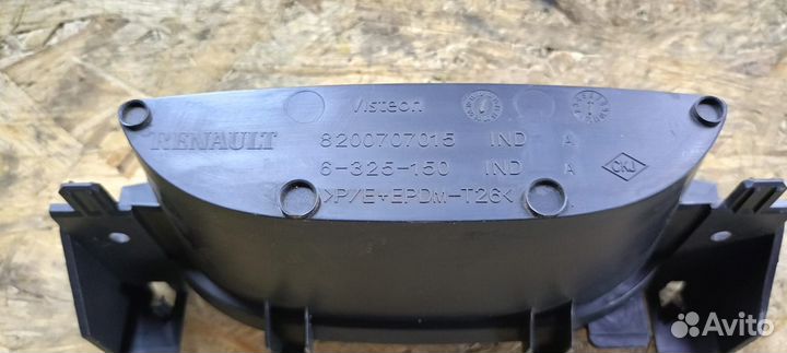 Ящик передней консоли Renault Symbol