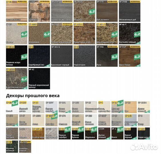 Столешницы кухонные