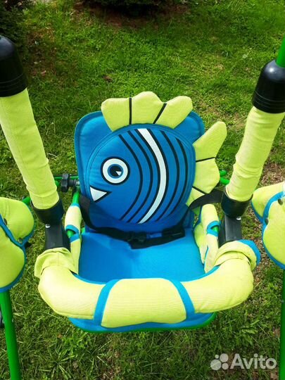 Детские качели taco swing enjoy хот вилс рыбка