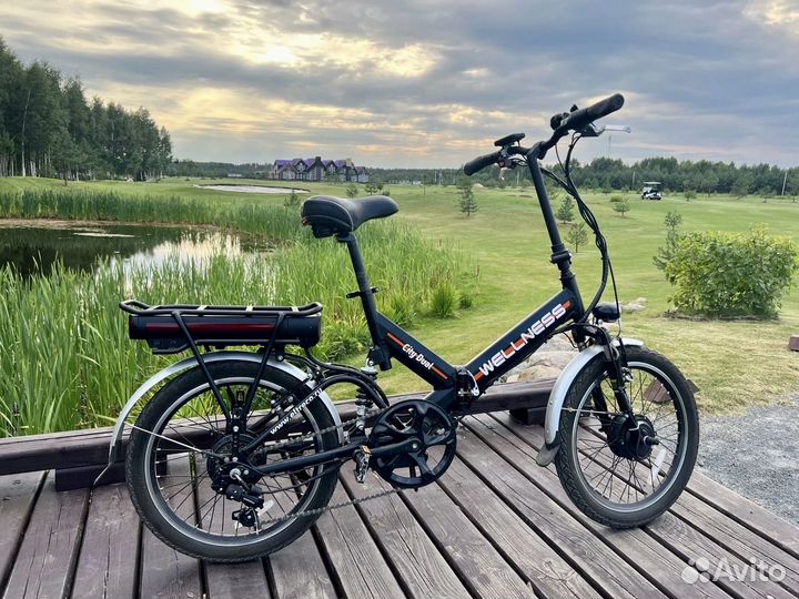 Электровелосипед полноприводный wellness city dual
