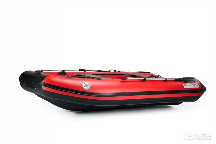 Лодка mishimo rapid 360 PRO Красно-черный