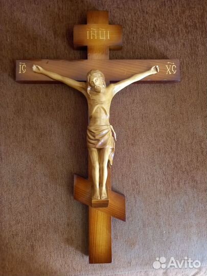 Крест православный из дерева