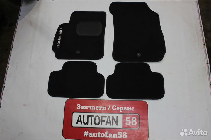Коврики в салон Chevrolet Orlando