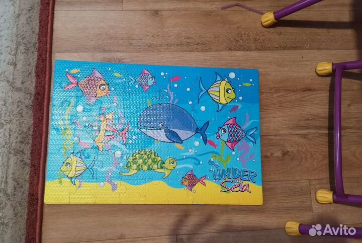 Мягкий пазл Подводный мир