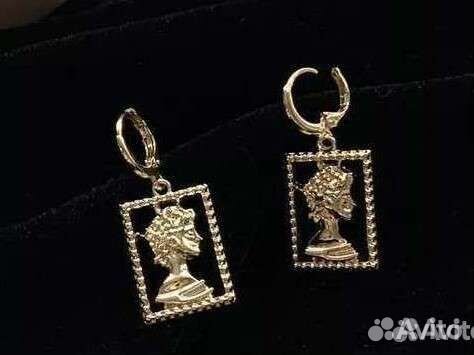 Серьги с Давидом