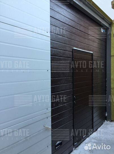 Секционные ворота гаражные