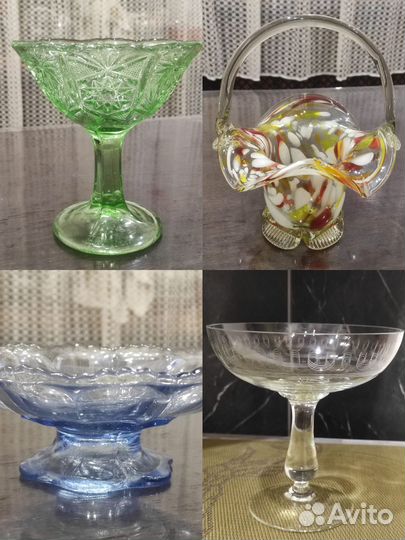 Вазочки, конфетницы