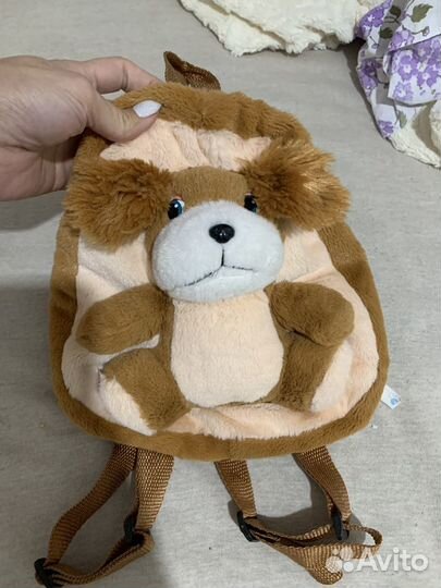 Плюшевый рюкзак