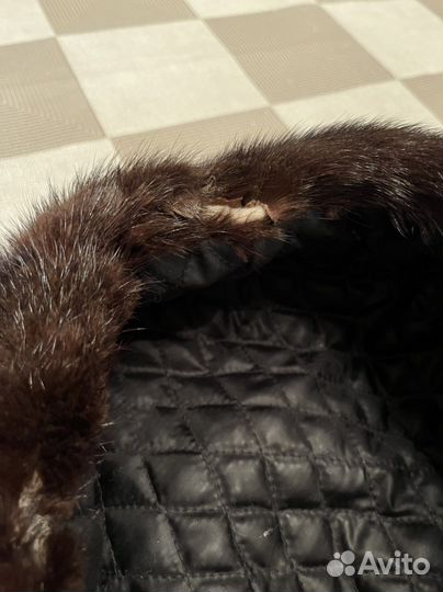 Шапка норковая