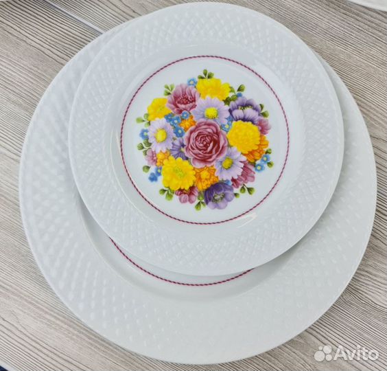 Набор посуды на 6 пресон Paradise 28 стиле Royal