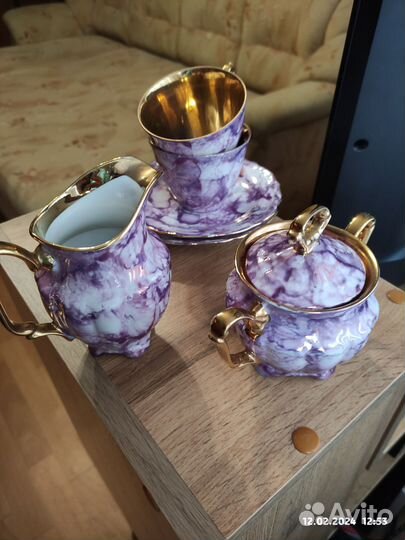 Кофейный сервиз фарфор