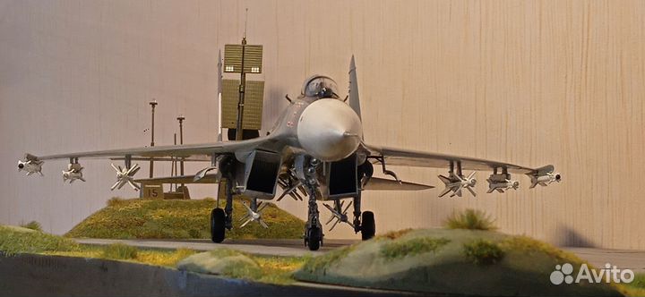 Модель самолета су-27 масштаб 1/48