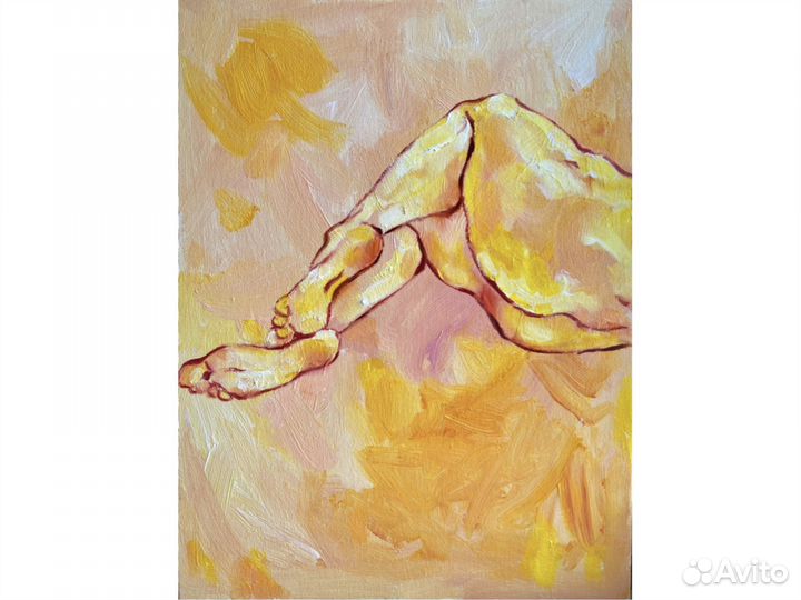 Картина маслом Обнаженная Ню