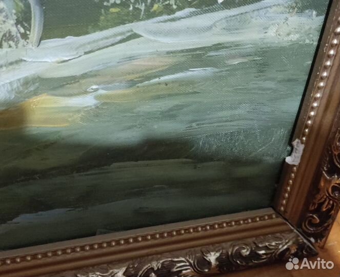 Картина маслом на холсте пейзаж