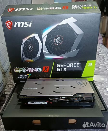 Видеокарта gtx 1660 ti 6gb