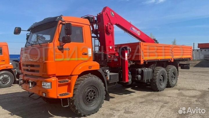 КамАЗ 43118 с КМУ, 2023