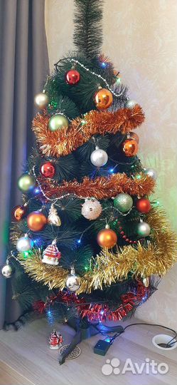 Елка искусственная литая 120