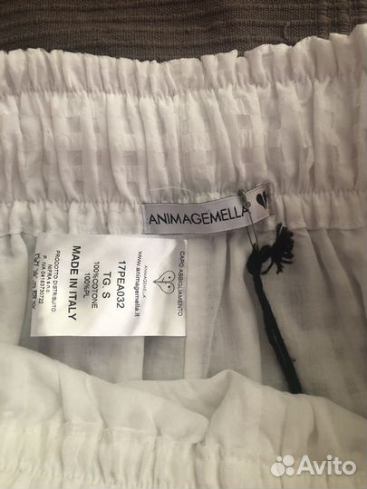 Шорты новые летние Италия, Anima Gemella, S