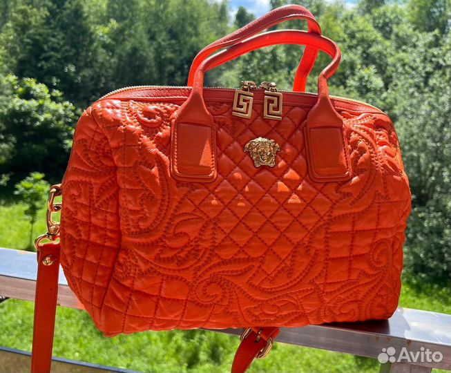 Сумка бренда Versace, оригинал (+босоножки в цвет)