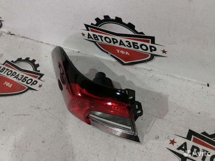 Фонарь задн внешний левый toyota corolla 210 19-22