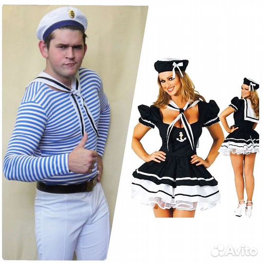 Карнавальный костюм. Моряк, Морячка