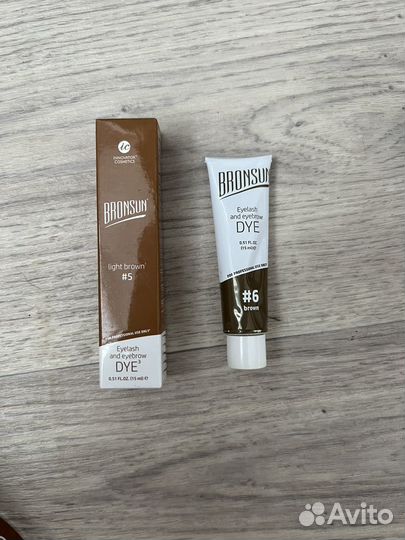 Краска для бровей bronsun