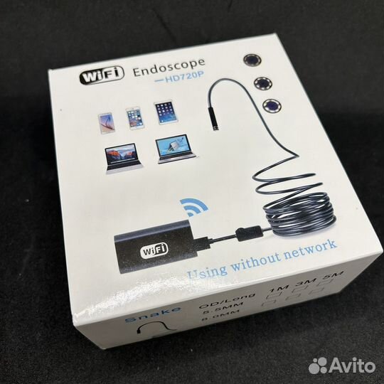 Эндоскоп для автомобиля (автомобильный Wi fi)