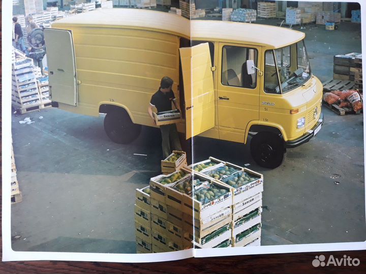 Буклет Mercedes Transporter 307D/308 1978 год