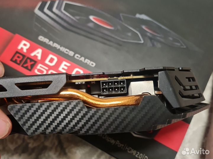 Видеокарта rx580 8gb xfx