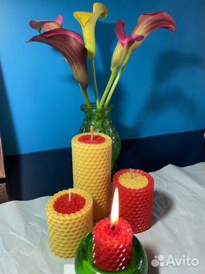 Свечи из вощины