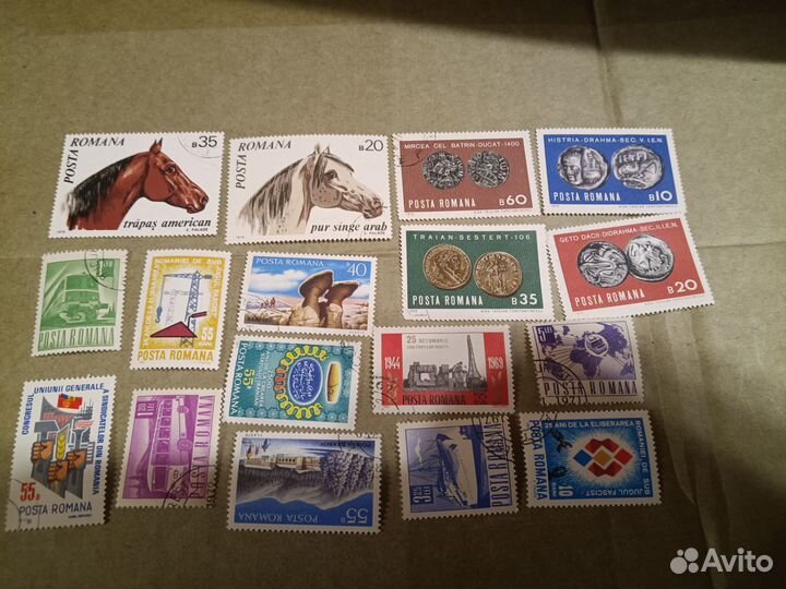 Марки Румыния, Болгария 12