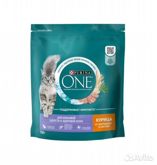 Сухие и влажные корма для кошек