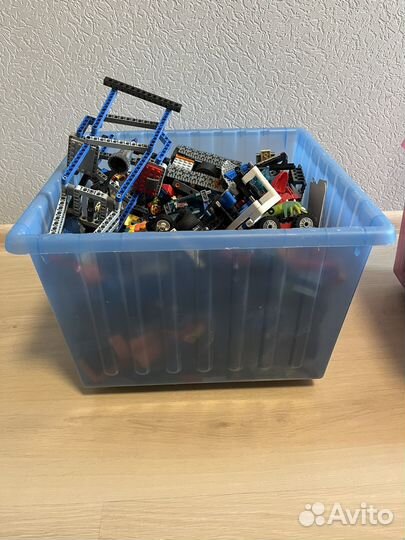 Lego россыпью ящик