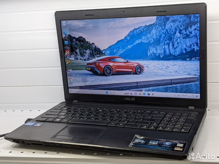 Ноутбук asus X54C новый аккумулятор