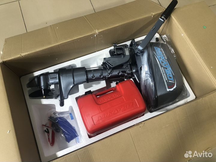 Лодочный мотор Mikatsu M 5 FHS + внешний бак 12 л