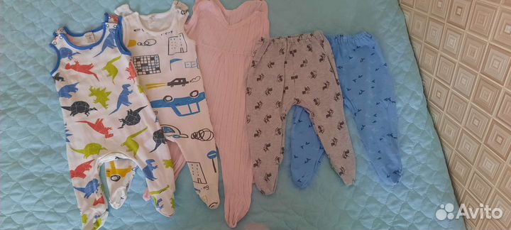 Детские вещи от 0 до 6 месяцев
