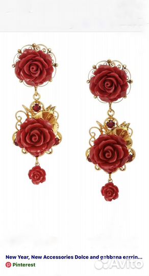 Серьги Dolce Gabbana