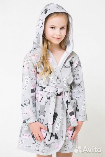 Халат детский новый от Крокид мальчики/девочки
