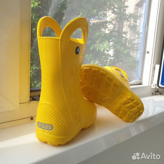 Резиновые сапоги crocs с12