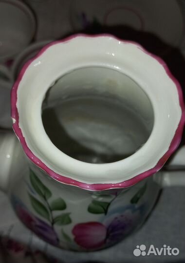 Кофейный сервиз (костяной фарфор)