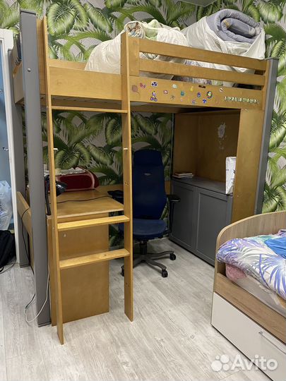 Детская кровать чердак