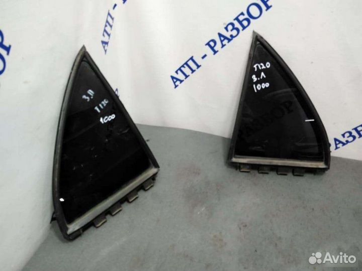 Форточка задняя Toyota Corolla E120 2000-2004