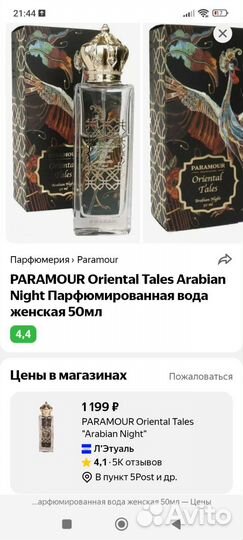 Парфюмированная вода