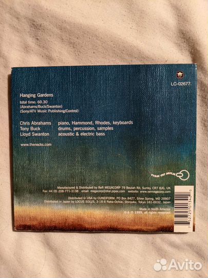 The Necks. Hanging Gardens / CD