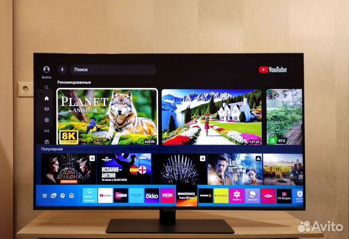 Premium Qled 4K Samsung Q80 SMART Wi-Fi 127см