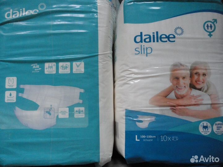 Пoдгузники\взр Dailee, пеленки 60*90