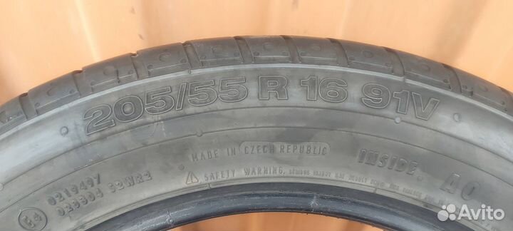 Continental SportContact 205/55 R16 91V
