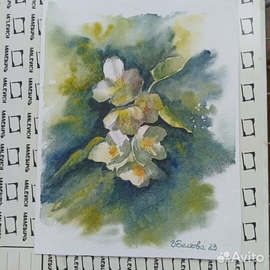 Картины акварель