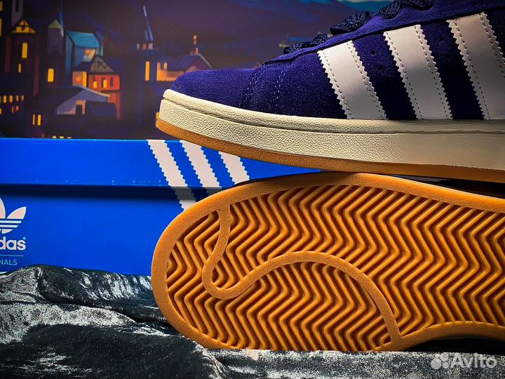 Кроссовки зимние adidas campus