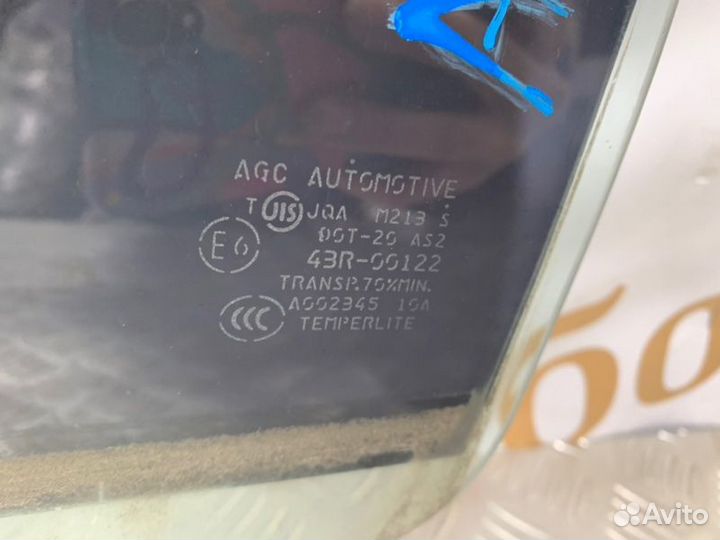 Стекло двери заднее левое Mitsubishi Asx GA1W